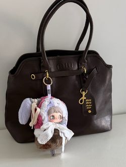 Miu Miu Archive 2009 Dark Brown Leather Handbag