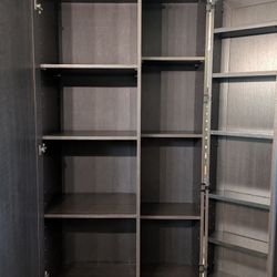 Sauder Pantry Cabinet Storage Shelf Organizer