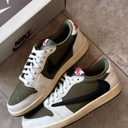 Jordan 1 Travis Scott Medium Olive 
