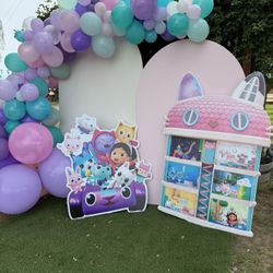 Gabby’s Dollhouse Cutouts - Party Decoration 