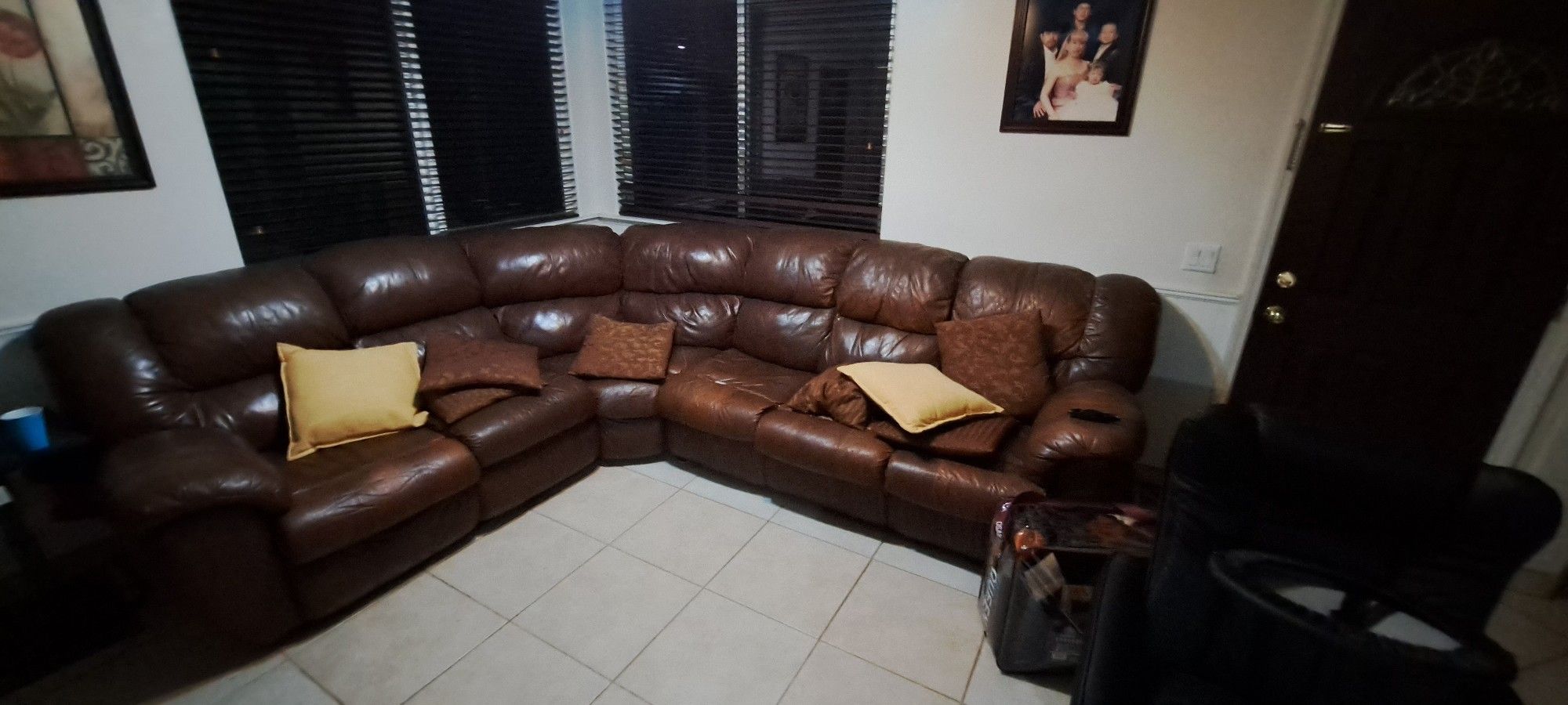 Leather Sofa