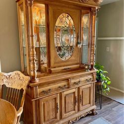 Beautiful China Cabinet, Worth 4k, Selling For 1k