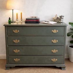Vintage Olive Green Dresser FREE DELIVERY