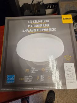 Koda LED Ceiling Light with Motion Sensor and Remote