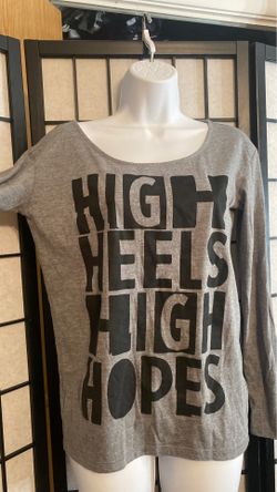 Juniors long sleeve top size medium