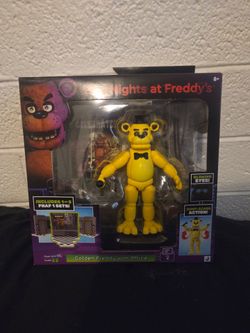Jazwares Golden Freddy with office