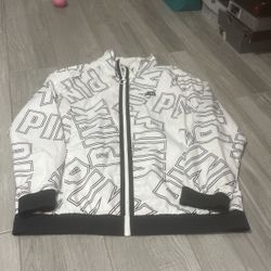 Woman Pink Jacket Size M/large