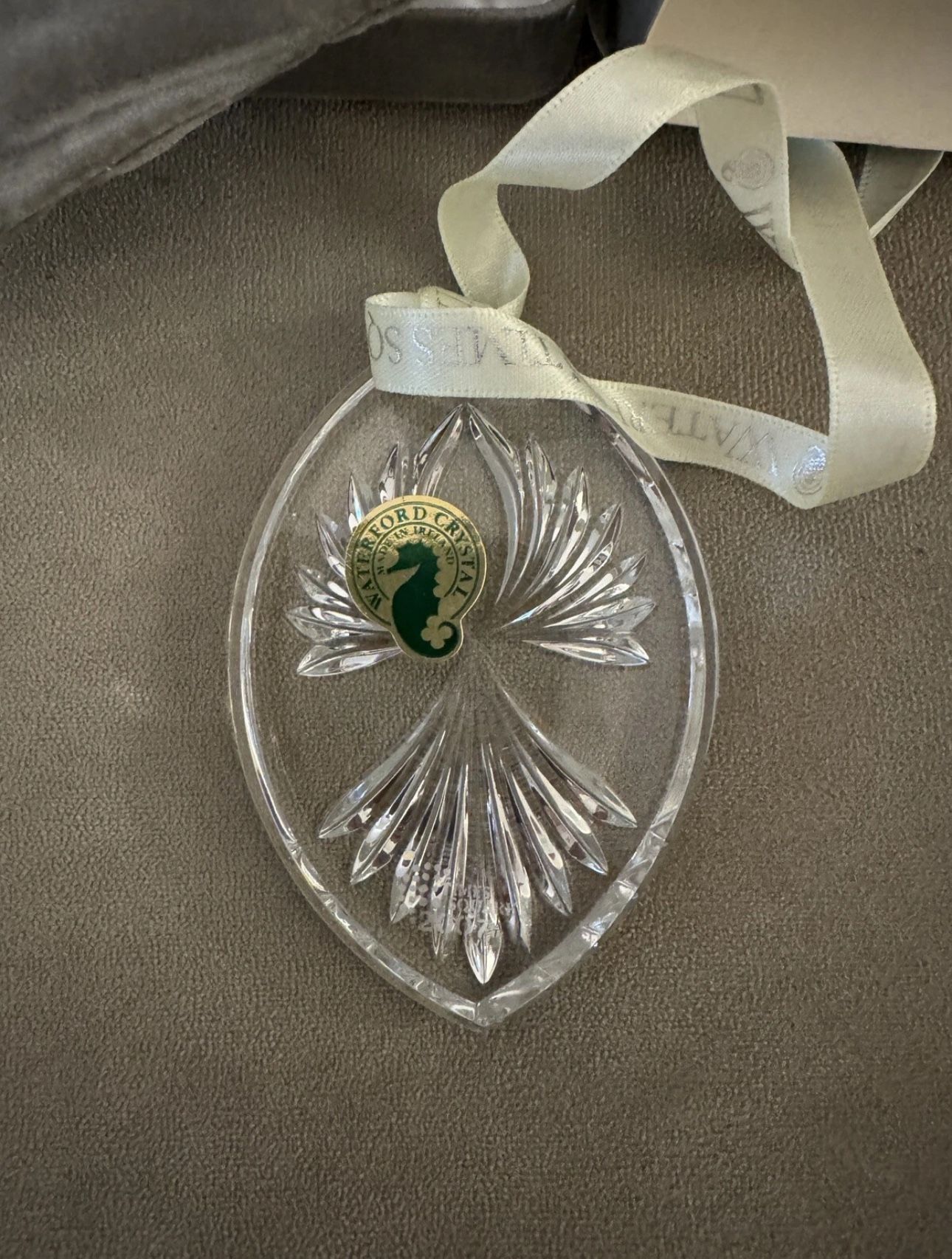 Waterford Crystal "Hope for Peace" Ornament from The Times Square Collection