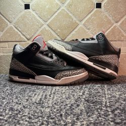 -Jordan 3s “Black Cements OG” -Size 9.5M  -Rep box   -Used  -Shipping available