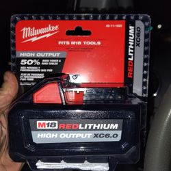 Milwaukee M18 RedLithium High Output XC6.0 - Brand New