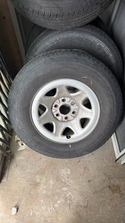 . Tires Bridgestone. With Rims