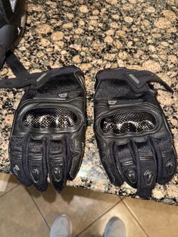 Cortech Mototcycle Gloves Size Large