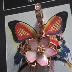 Pandora Rose Gold Cherry Blossom Charm 