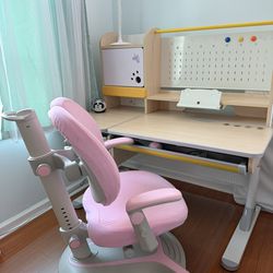 Kids  Desk  and Chair - Adjustable