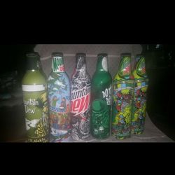 2008 Mt. Dew Art Cans