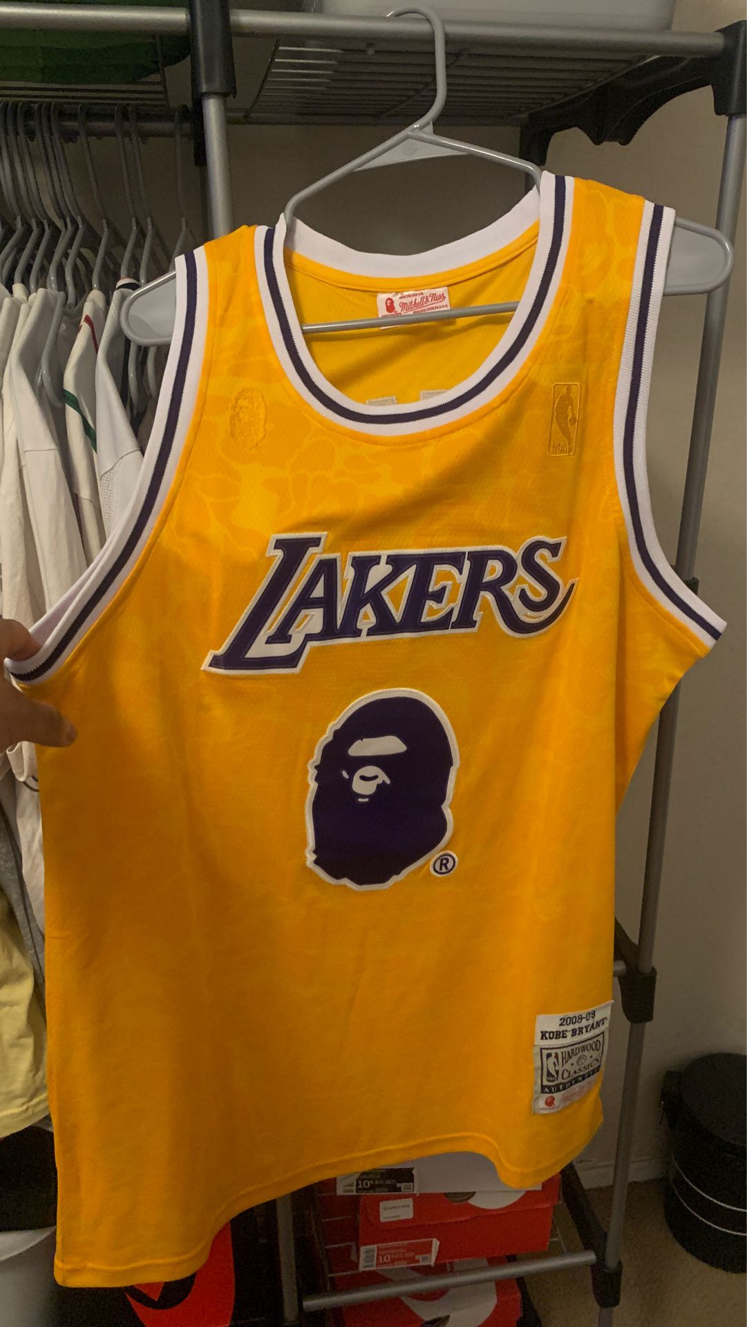 Kobe Bryant Lakers Bape Jersey