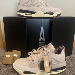 100% Authentic NIB Nike Air Jordan Retro 4 OG SP x A Ma Maniére sz10 Mens “While You Were Sleeing”