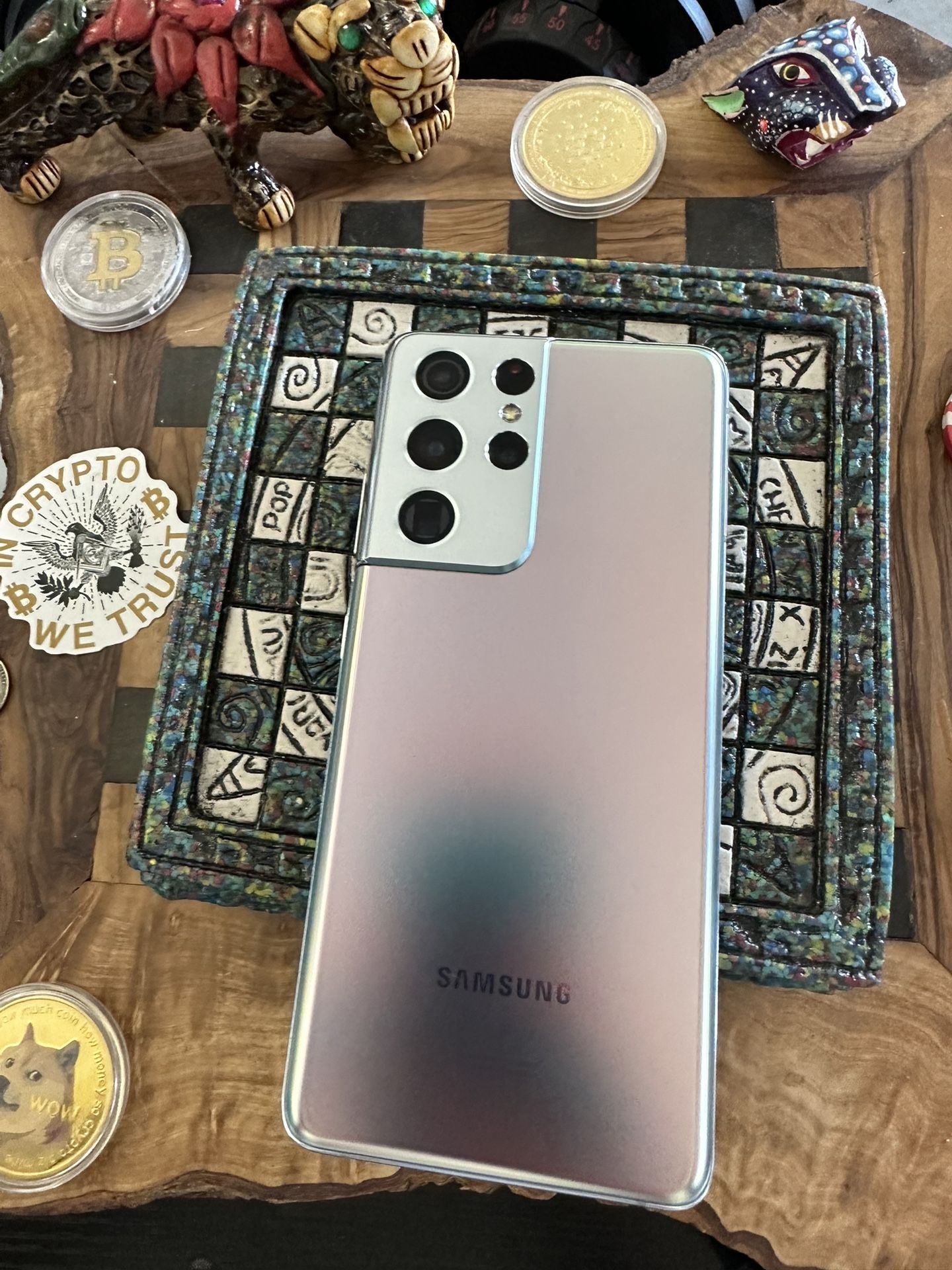 Samsung Galaxy S21 Ultra 5G 128Gb Phantom Silver Unlocked