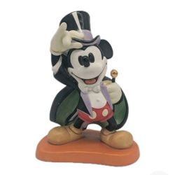 Walt Disney Magician Mickey Mouse On with Show Sculpture Figurine 1997