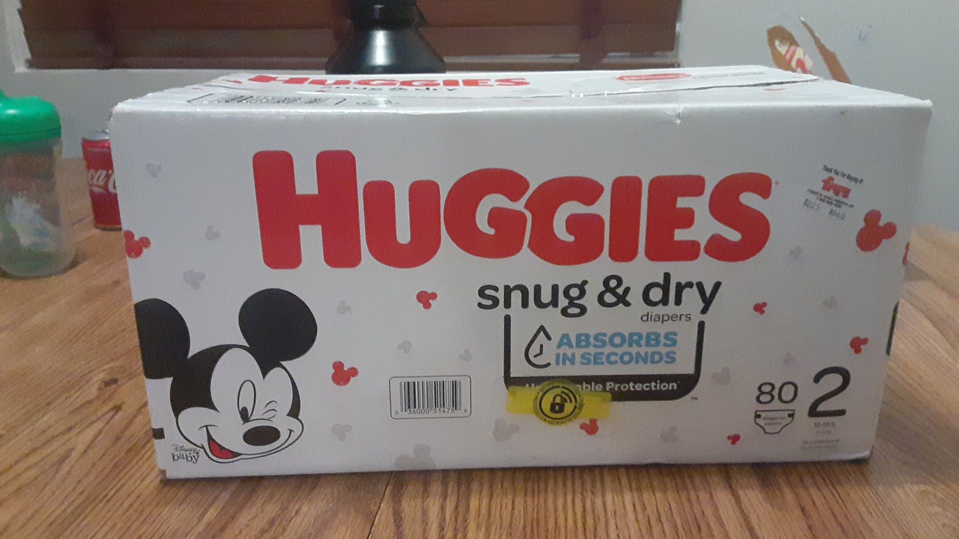 Huggies snug & dry size 2
