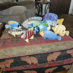Wooden Tropical Fish 