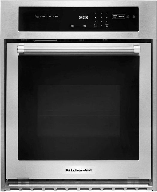KitchenAid - 24" Built-In Single Electric Convection Wall Oven - Stainless Steel
Model:KOSC504ESS
SKU:(contact info removed)