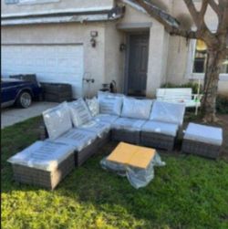 Brand New Patio Outdoor Furniture Display Model Mix Match Outdoor Patio Furniture Set 🆕🚛🚎🆕