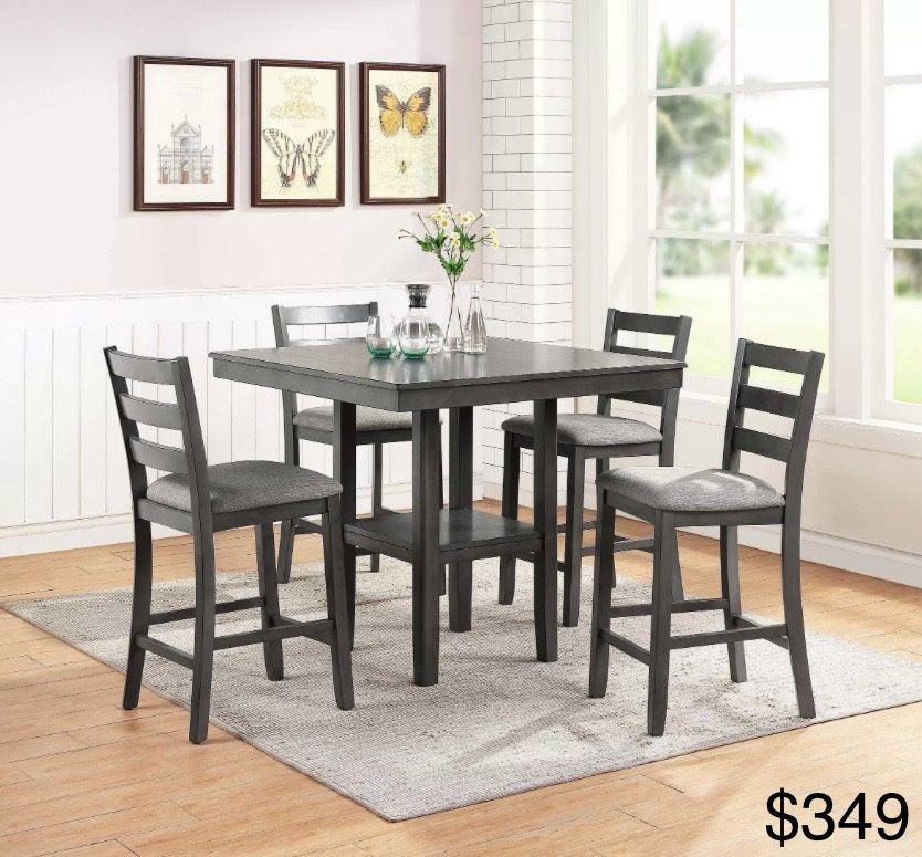 Counter Height Dining Table Set