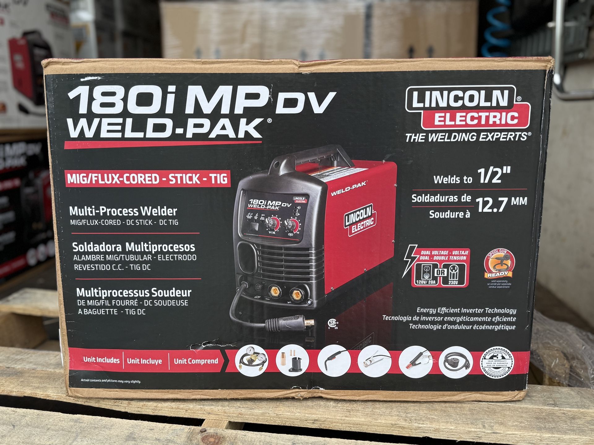 Lincoln Electric 180 Amp Weld-Pak 180i Multi-Process Welder