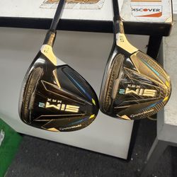 TaylorMade Sim 2 Max 3 & 5 Wood Stiff Flex (Price Firm)