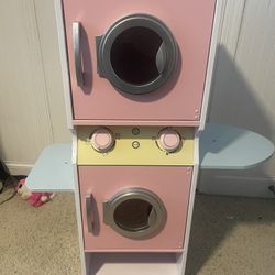 Kidkraft Wooden Washer and Dryer Play set 