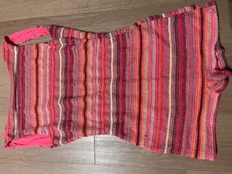 Multicolor Striped Knit romper