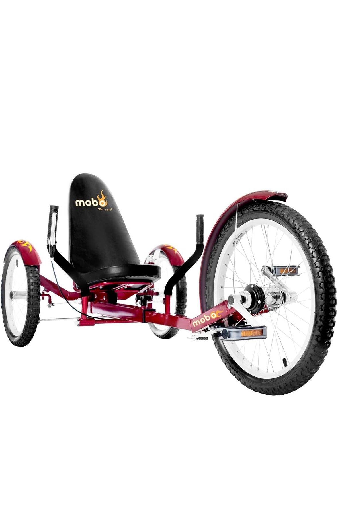 BRAND NEW: Mobo Triton Pedal Go Kart Trike (Red) x2 (Ages7 12)