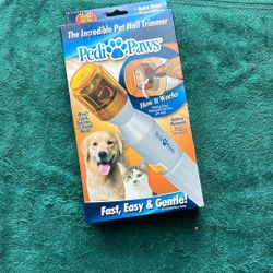 Pedi Paws Pet Nail Trimmer 