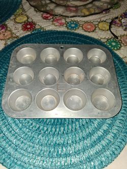 Vintage mini muffin tin pan