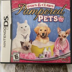 Paws & Claws: PAMPERED PETS (Nintendo DS, 2DS, 3DS)