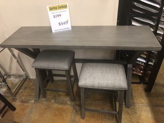 3pc Counter Height Dining Set Sale