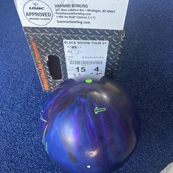 HAMMER BLACK WIDOW TOUR V1 15 Lbs bowling ball