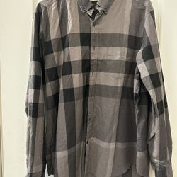 Original Burberry Men Long Sleeve Size Large 