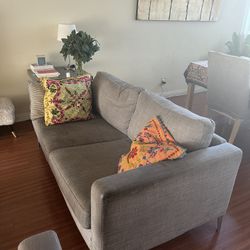 Casual Grey Couch