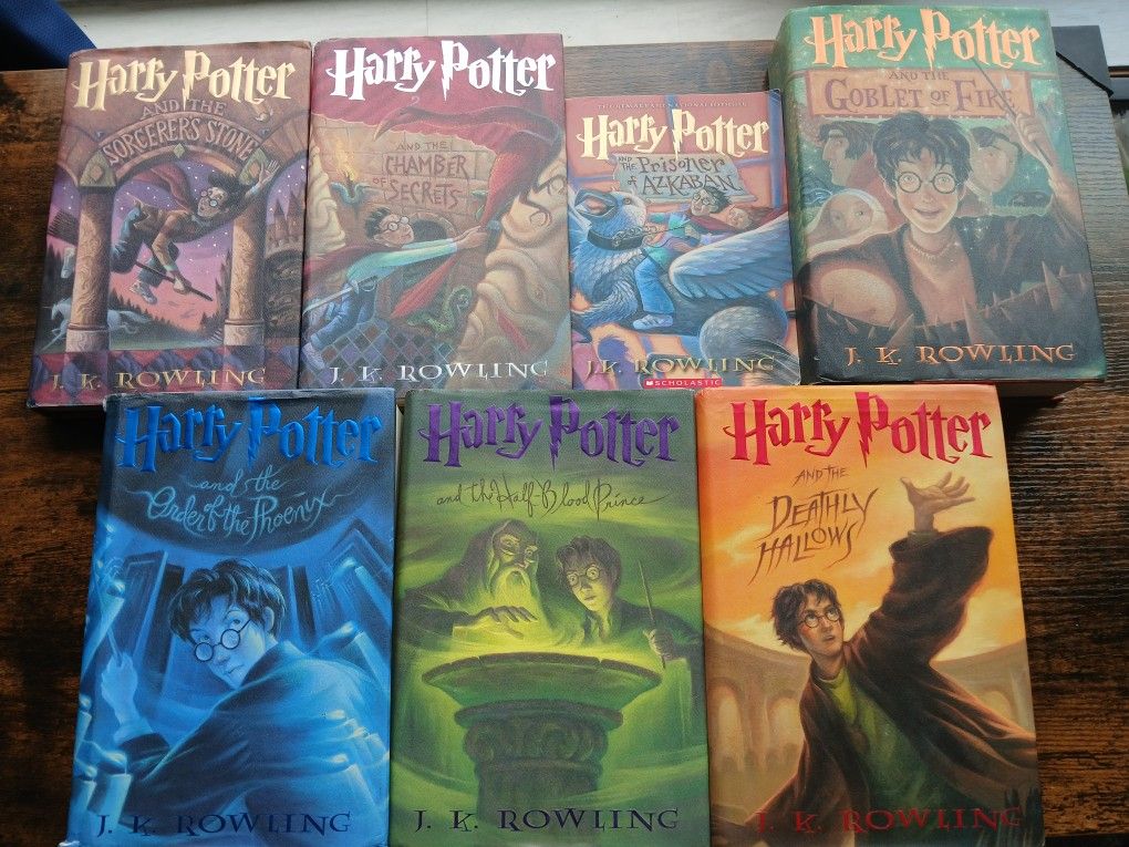 Full Harry Potter Hardcover/Paperback Set