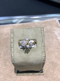 18KT Gold Tiffany and Company Bracelet with Diamonds