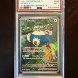 Pokémon Center 151 Snorlax