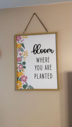 Lovely inspirational picture frame