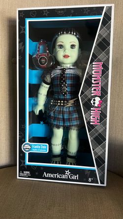 American Girl x Monster High Doll Frankie Stein new in box