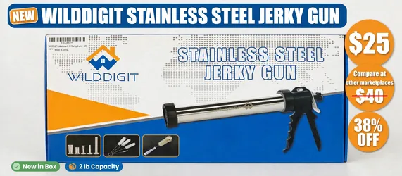 Wilddigit Stainless Steel Jerky Gun