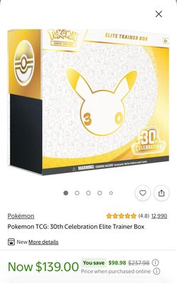 Pokémon TCG: 30th Celebration Elite Trainer Box