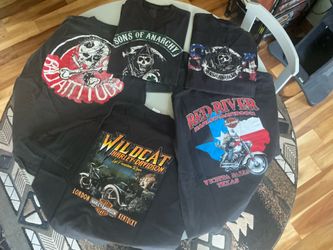 MEN’S MOTORCYCLE T-SHIRTS XL …