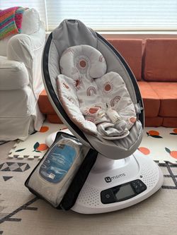 Mamaroo + custom cover and new seat fabric