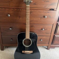 Takamine G320BL Acoustic Guitar Guitarra Acoustica!